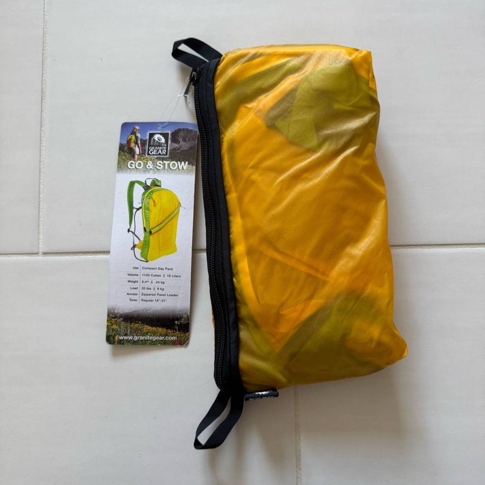 NWT Granite Gear Go & Stow